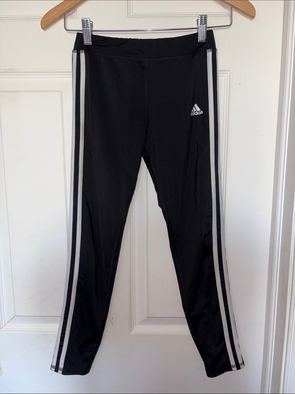 Adidas Boys Climalite Pants Black Size M